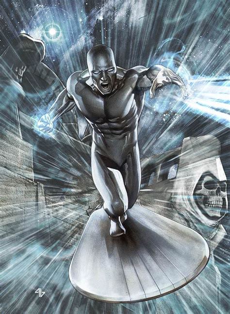 Silver Surfer Marvels War Of Heroes By Adi Granov