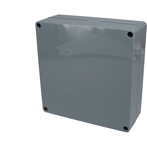 Bud Industries Pn 1338 Dg Box Lid Enclosure Abs Ul94hb 63 X 63