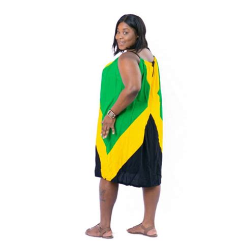 jamaican flag ladies dress etsy uk