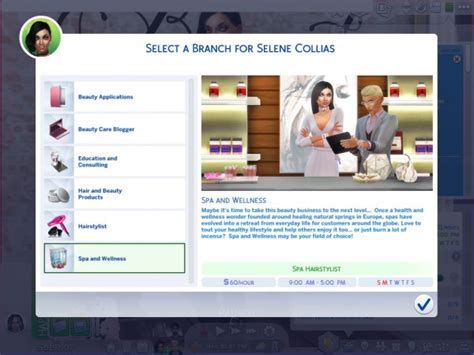 Mod The Sims Ultimate Beauty Career By Asiashamecca • Sims 4 Downloads