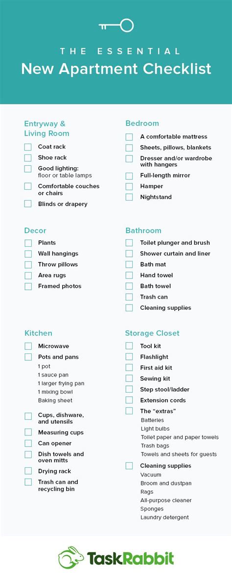 Ultimate Checklist For Furnishing Your First Apartment