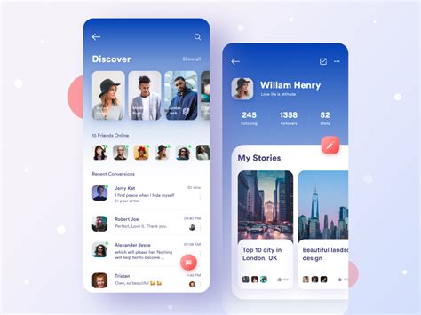 Social App | Social app, Android app design, Social app design