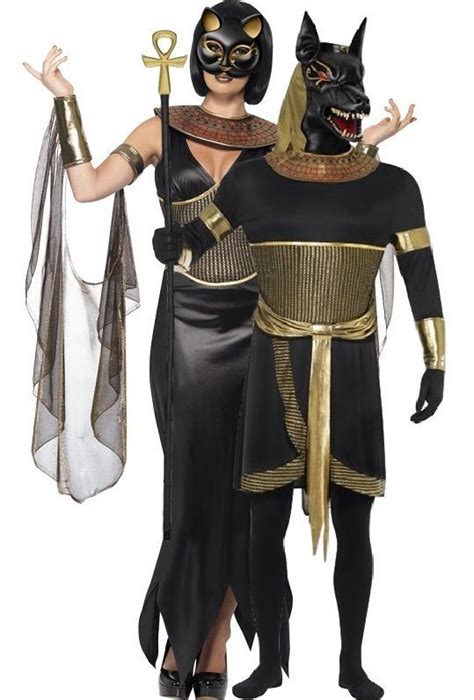 Couples Ladies And Mens Egyptian God Goddess Halloween Fancy Dress Costumes Outfit Completeoutfit