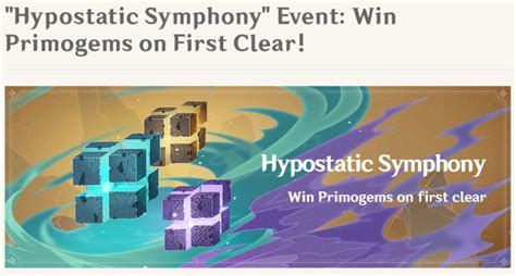 Genshin Impacts New Event Hypostatic Symphony •