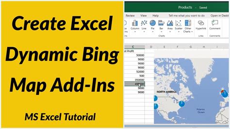 Create Bing Maps Add Ins In Microsoft Excel Youtube