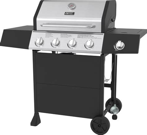 Buy barbecue supplies from online store. Backyard Grill 4 Burner Propane BBQ with Side Burner- 720 ...