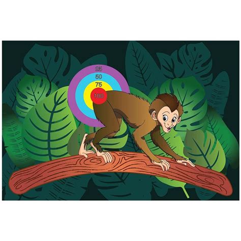 Buy Pin The Tail On The Monkey Birthday Game Jungle Theme Party