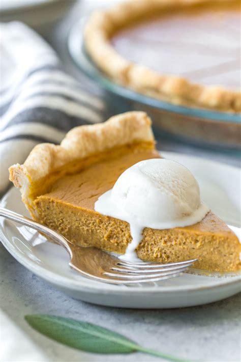 The Best Dairy Free Pumpkin Pie Simply Whisked