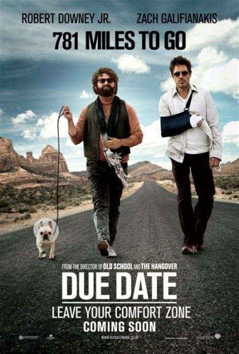 Due Date Movie Poster 10 Of 11 Imp Awards
