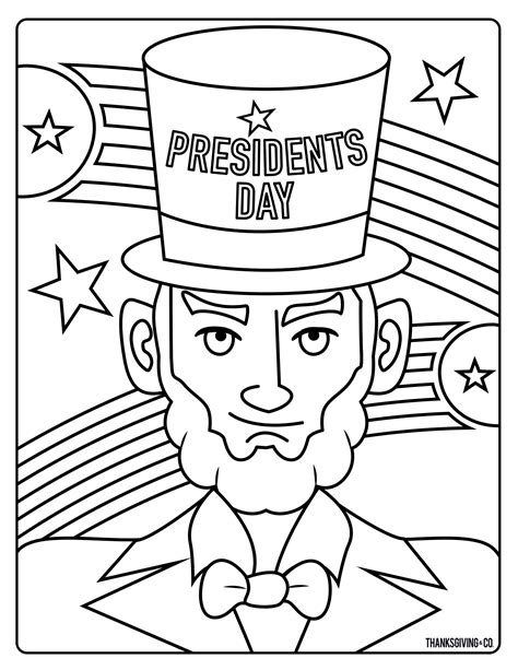 Us Presidents Coloring Pages Print