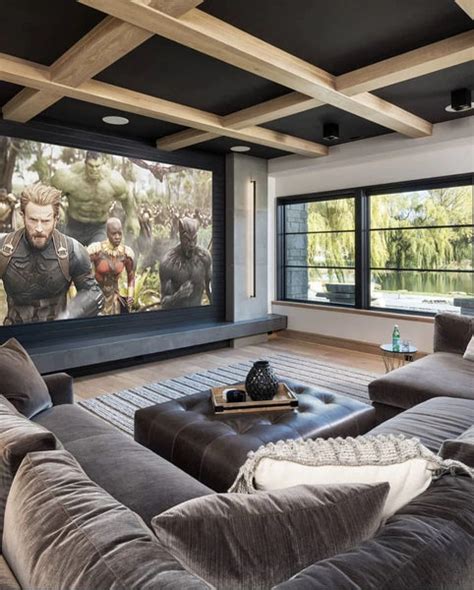 22 Modern Home Theater Design Ideas Tv Accent Walls And More Andor