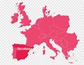 Mapa en blanco del mapa de polityczna del sur de Europa Mapa del mundo ...