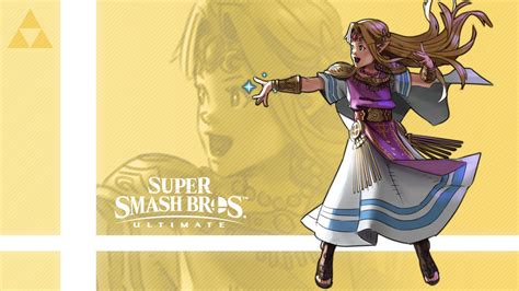Super Smash Bros Ultimate Zelda By Nin Mario64 On Deviantart