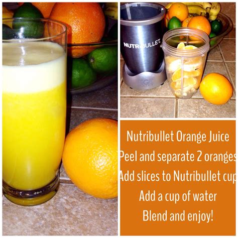 Homemade Orange Juice Homemade Orange Juice Nutribullet Cups Orange