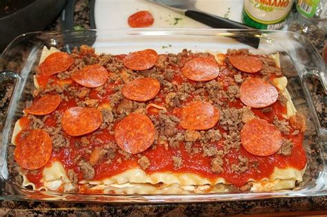 Meat Lovers Lasagna Recipe Meat Lovers Food Italian Comfort Food