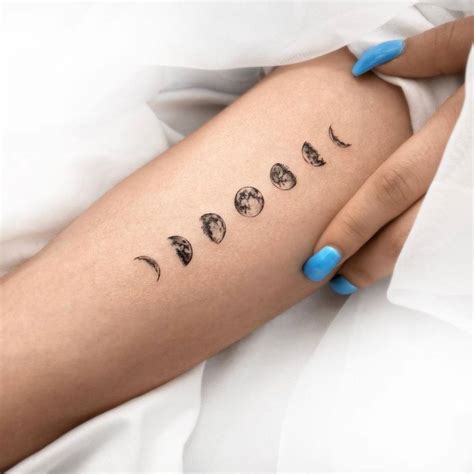 Top 81 Moon Phase Tattoos Best In Coedo Com Vn