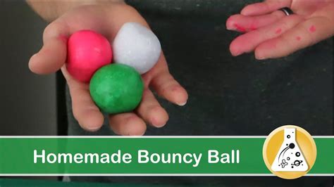 how to make a bouncy ball at home 5 minute diy bouncy ball recipe youtube