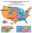 Map Of America And Europe - Map of Counties in Arkansas