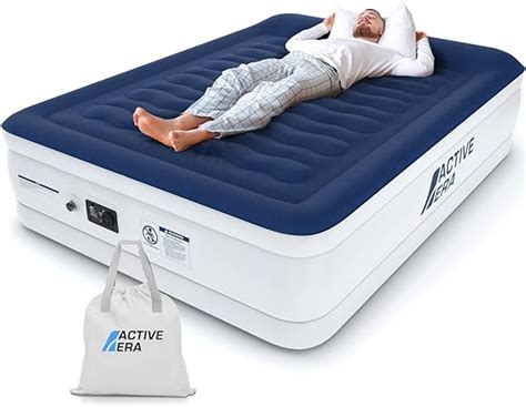Active Era Luxury King Size Double Queen Air Bed Elevated Inflatable Air Mattress Electric