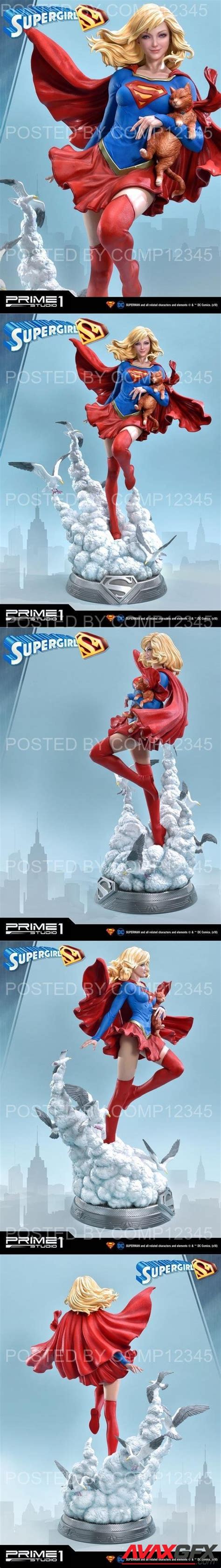 Prime 1 Studio Supergirl Statue 3d Print Avaxgfx