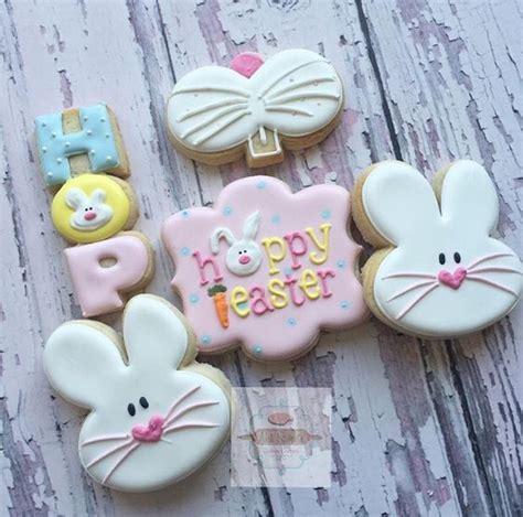 Hoppy Easter Pretty Cookies Fancy Cookies Cupcake Cookies Sugar