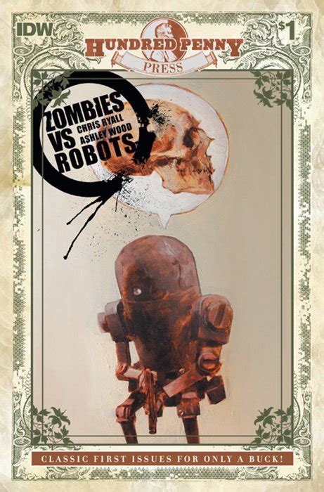 Zombies Vs Robots 0 Idw Publishing Comic Book Value And Price Guide