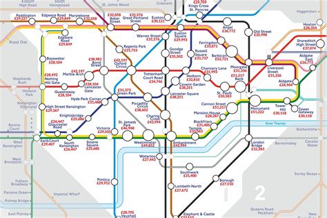 London England Tube Map London Underground 2016 Tube Map Shows New