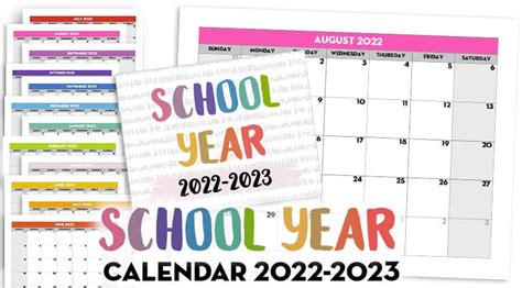 10 Free Printable Calendar Pages For Kids For 202223