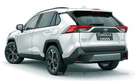 2021 Toyota Corolla Cross Suv Imagined Digitally