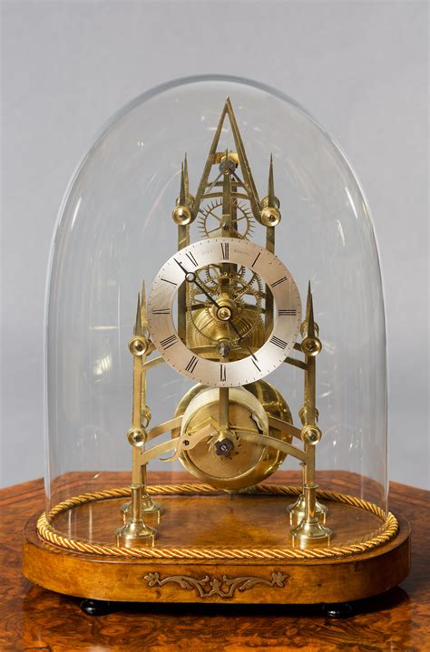 Skeleton wall clock with led backlight 114cms. Victorian Skeleton Clock. Dell, Bristol - Olde Time ...