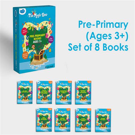 Pre Primary Books For Ages 3 Set Of 8 Books Stem Enriched