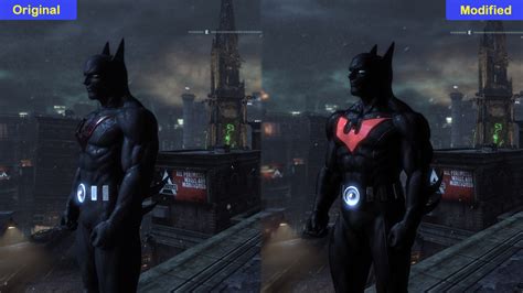 The latest skin for the dark knight is similar to the batman inc. Dark Theme Batman Beyond. Batman: Arkham City Skin Mods