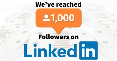 Special Thank You 1k Followers On Linkedin Allectra