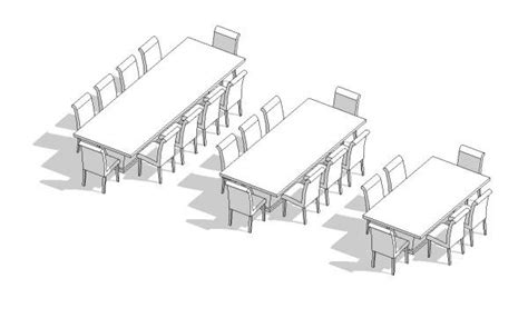 Dining table for a family home. BIM Blog - Revit Courses