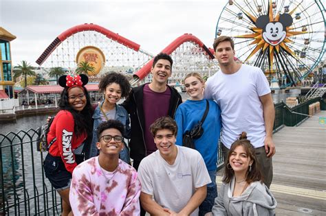 The Cast Of Zombies 2 Celebrate Movies Success At Disneyland