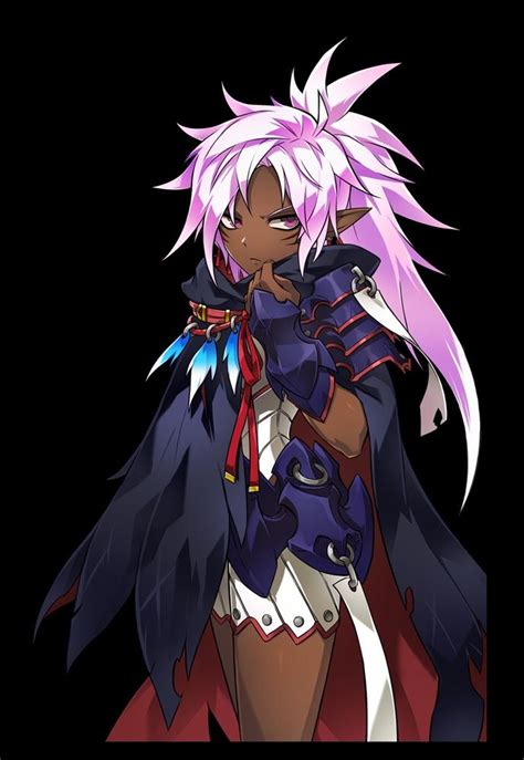 Pin By Amber Ongouori On Elsword Black Anime Characters Anime Elf