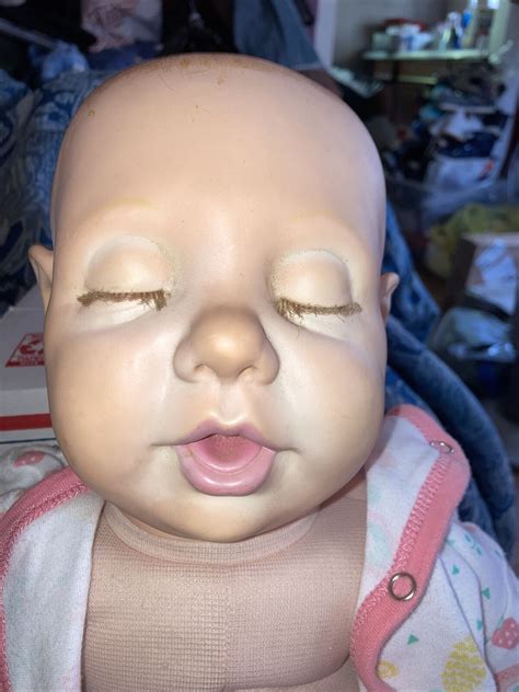 HASBRO REAL BABY CLOSED EYES FOR REBORNING