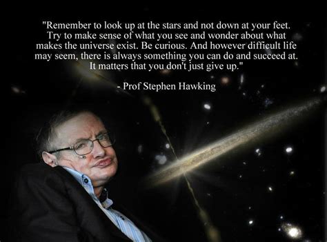 Remember To Look Up At The Stars Stephen Hawking 960 X 712