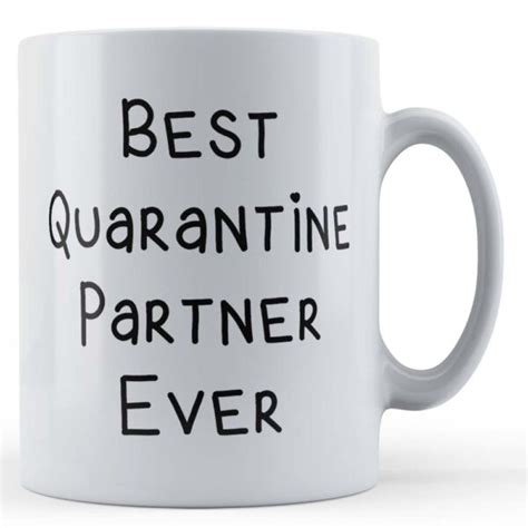 Best Quarantine Partner Ever T Mug Father Fox