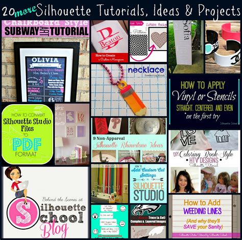 20 Silhouette Tips Tricks And Project Ideas August Wrap Up