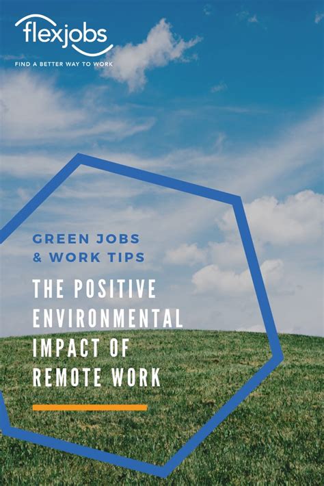 The Environmental Impacts Of Remote Work Stats And Benefits Flexjobs