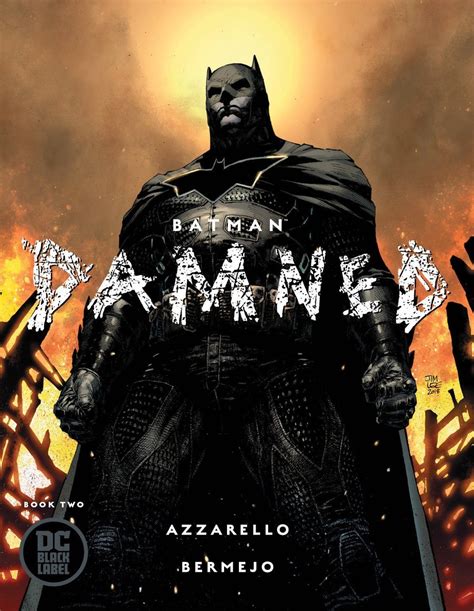 Dc Black Label Batman Damned Comic Book 2 Of 3 Jim Lee