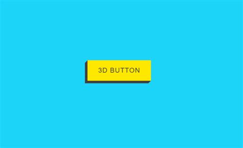 Css Html 3d Button Hover And Click Animation Css Codelab