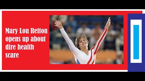 Mary Lou Retton opens up about dire health scare - YouTube