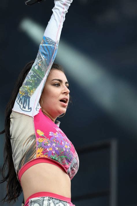 Charli Xcx Performs At The Lollapalooza Festival In Paris