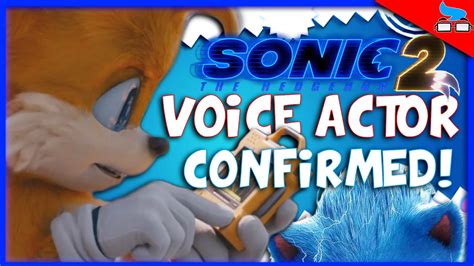 Sonic Movie 2 Tails Voice Actor Confirmed Sonic News Youtube