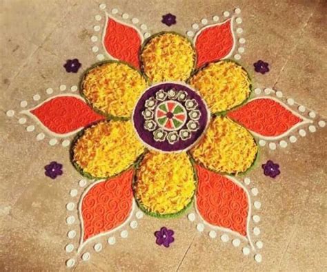 Quick And Easy Rangoli Ideas For Diwali You Would Love To Copy From