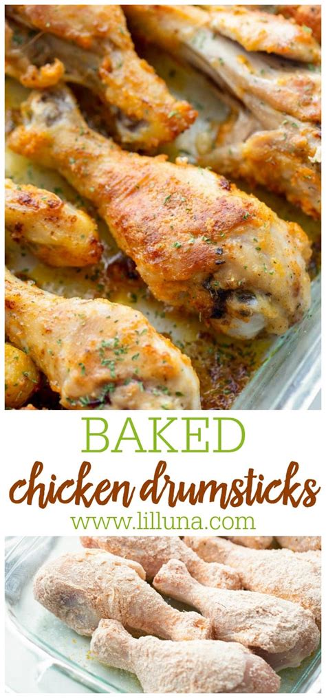 Baked Chicken Drumsticks Oven Baked Lil Luna