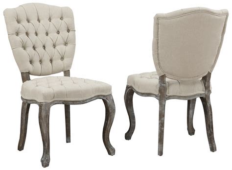 Amelia Linen Weathered Oak Dining Chair Oak Dining Chairs Dining