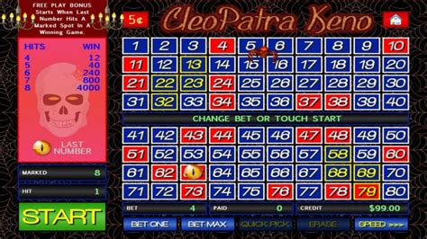 Make the most of your casino experience. Cleopatra Keno - Download